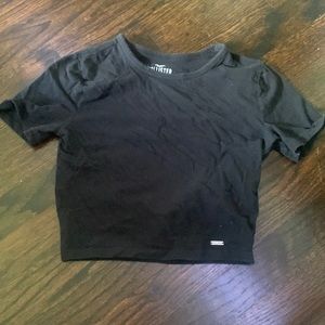 Black Hollister Baby Tee